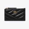 Kira Chevron Zip Card Case