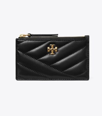 Kira Chevron Zip Card Case