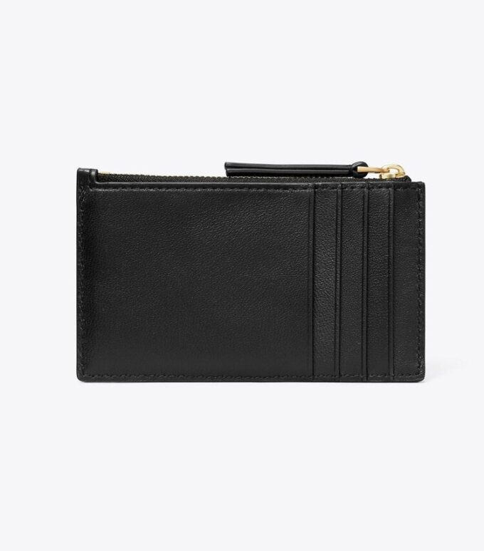 Kira Chevron Zip Card Case
