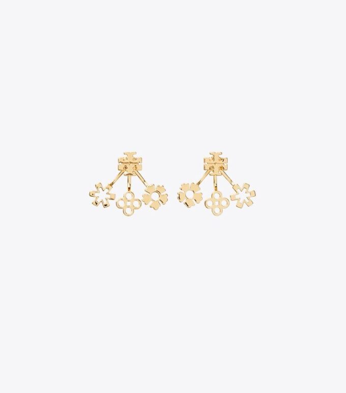 Kira Clover Front-Back Ohrring Kira Clover Front-Back Ohrring