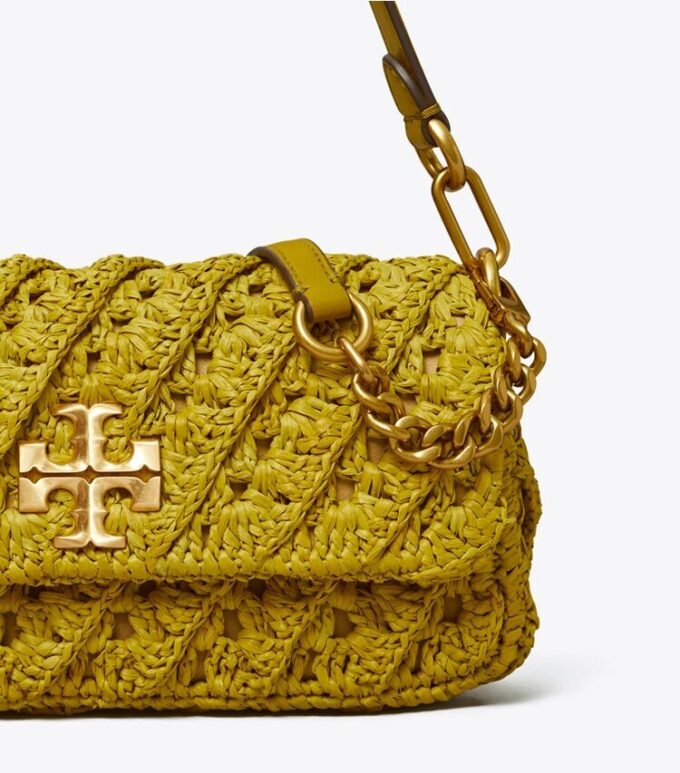 Kira Crochet Small Flap Shoulder Bag Kira Crochet Small Flap Shoulder Bag