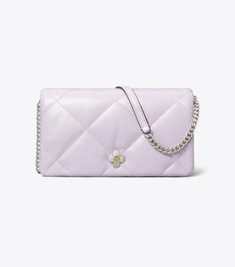Kira Diamond Quilt Clover Chain Wallet Kira Diamond Quilt Clover Chain Wallet