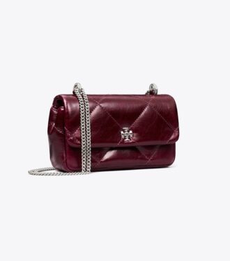 Kira Diamond Quilt Distressed Mini-Flap-Bag