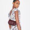 Kira Diamond Quilt Distressed Mini-Flap-Bag Kira Diamond Quilt Distressed Mini-Flap-Bag
