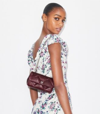 Kira Diamond Quilt Distressed Mini-Flap-Bag