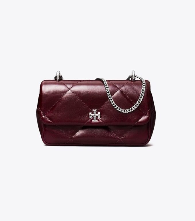 Kira Diamond Quilt Distressed Mini-Flap-Bag Kira Diamond Quilt Distressed Mini-Flap-Bag