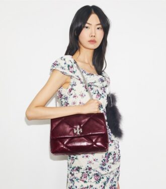 Kira Diamond Quilt Distressed Schultertasche