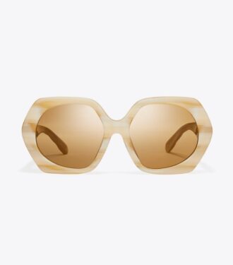 Kira Oversized Geometric Sonnenbrille