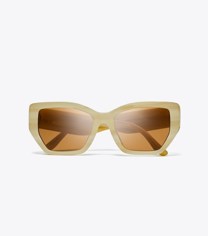 Kira Oversized Geometric Sonnenbrille Kira Oversized Geometric Sonnenbrille