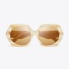 Kira Oversized Geometric Sonnenbrille Kira Oversized Geometric Sonnenbrille