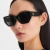 Kira Oversized Geometric Sonnenbrille Kira Oversized Geometric Sonnenbrille