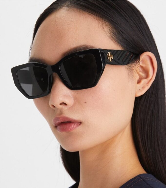 Kira Oversized Geometric Sonnenbrille Kira Oversized Geometric Sonnenbrille