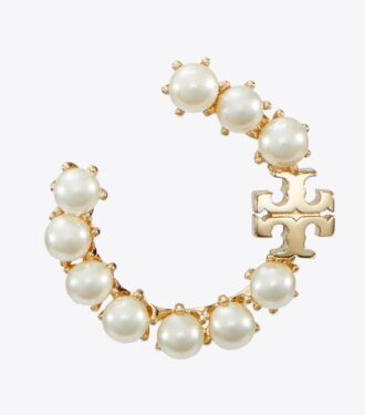 Kira Pearl Loop Ohrring