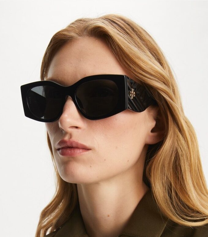 Kira Rechteckige Sonnenbrille Kira Rechteckige Sonnenbrille