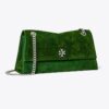 Kira Turnlock Flocked Schultertasche Kira Turnlock Flocked Schultertasche