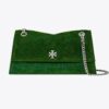 Kira Turnlock Flocked Schultertasche Kira Turnlock Flocked Schultertasche