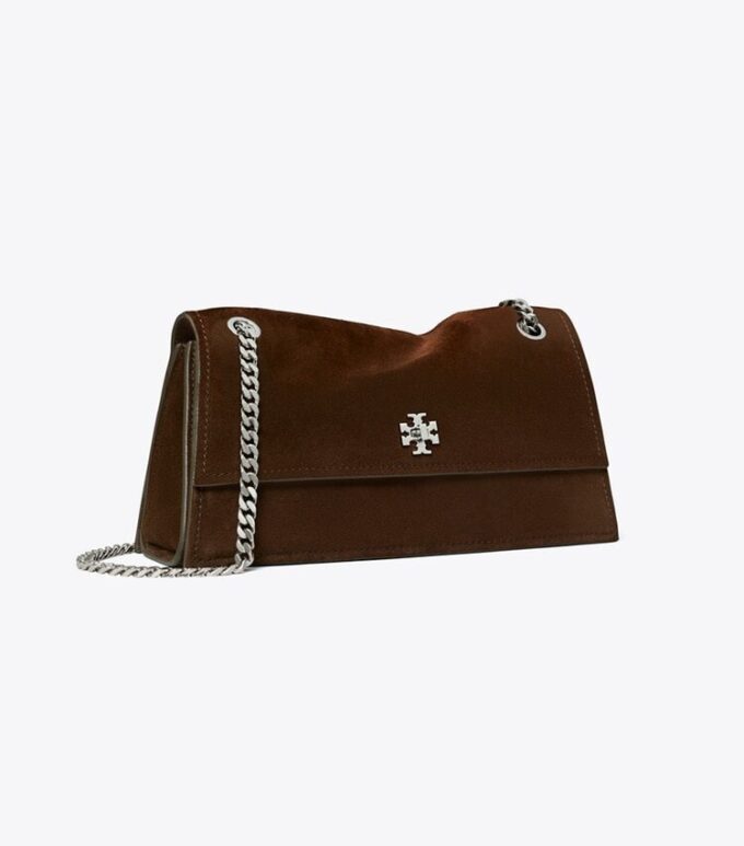 Kira Turnlock Schultertasche aus Wildleder Kira Turnlock Schultertasche aus Wildleder