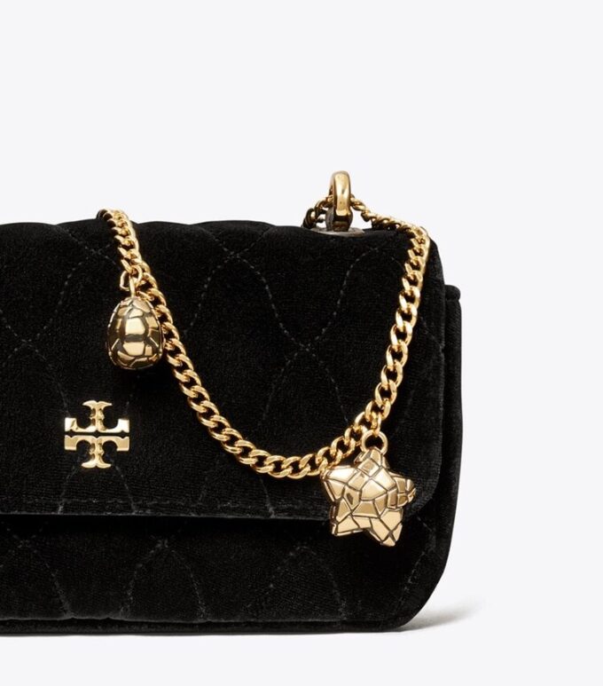 Kira Velvet Mini Flap Bag Kira Velvet Mini Flap Bag