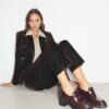 Klassischer Loafer mit Absatz und Profilsohle Klassischer Loafer mit Absatz und Profilsohle
