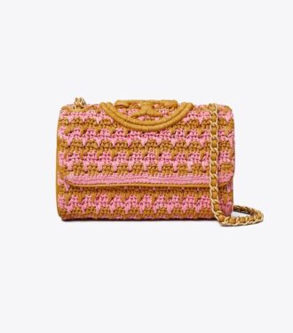 Kleine Fleming Soft Crochet Convertible Schultertasche