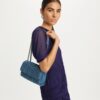 Kleine Fleming Soft Denim Convertible Schultertasche Kleine Fleming Soft Denim Convertible Schultertasche