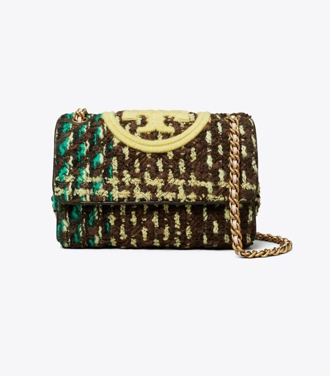 Kleine Fleming Soft Tweed Convertible Schultertasche Kleine Fleming Soft Tweed Convertible Schultertasche