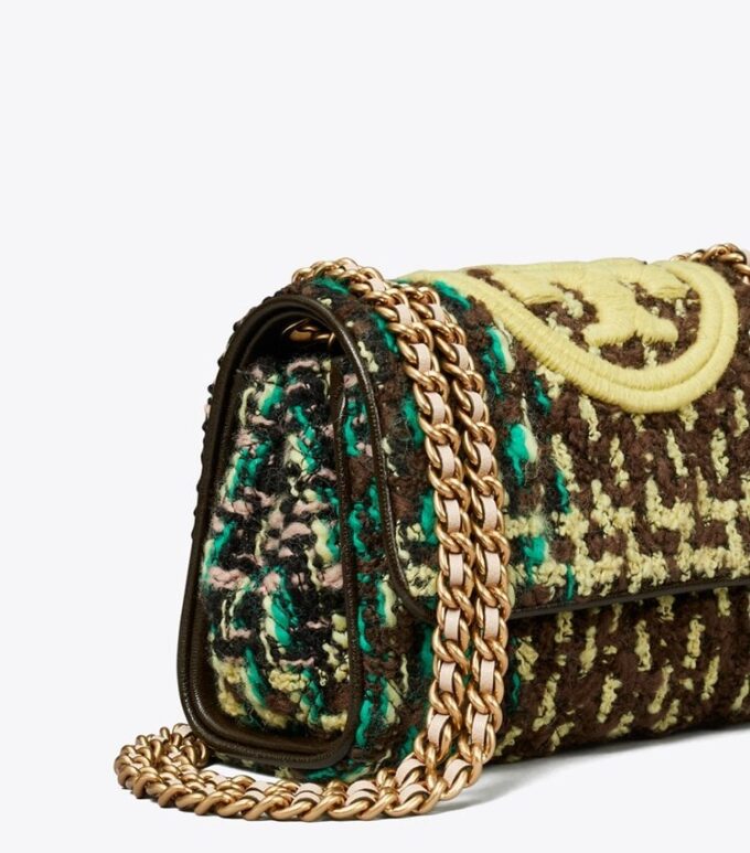 Kleine Fleming Soft Tweed Convertible Schultertasche Kleine Fleming Soft Tweed Convertible Schultertasche