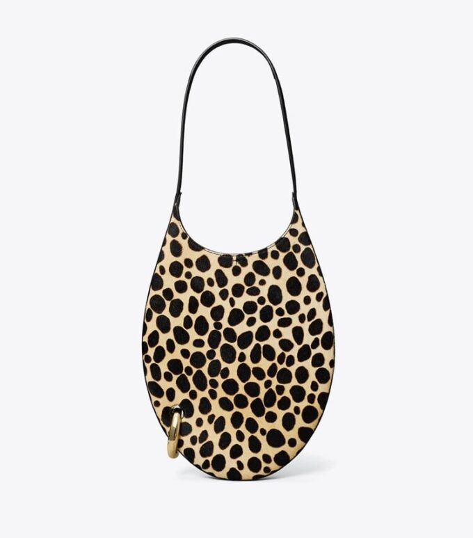 Kleine Handtasche aus Kalbsleder mit Piercing Kleine Handtasche aus Kalbsleder mit Piercing