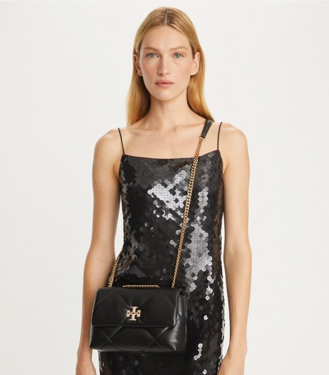 Kleine Kira Diamond Quilt Pavé Schultertasche Kleine Kira Diamond Quilt Pavé Schultertasche
