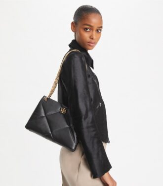 Kleine Kira Diamond Quilt Schultertasche