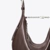 Kleine Leder-Ballon-Tasche Kleine Leder-Ballon-Tasche