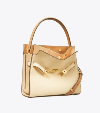 Kleine Lee Radziwill Pebbled Double Bag
