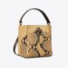 Kleine McGraw Bucket Bag mit Schlangenprägung Kleine McGraw Bucket Bag mit Schlangenprägung
