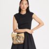 Kleine McGraw Bucket Bag mit Schlangenprägung Kleine McGraw Bucket Bag mit Schlangenprägung