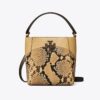 Kleine McGraw Bucket Bag mit Schlangenprägung Kleine McGraw Bucket Bag mit Schlangenprägung