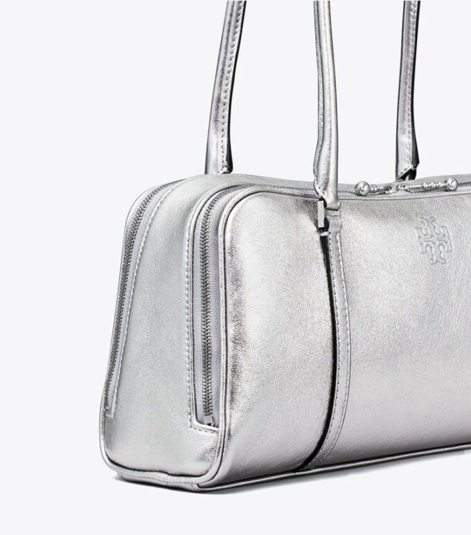 Kleine Metallic-Marshmallow-Umhängetasche Kleine Metallic-Marshmallow-Umhängetasche