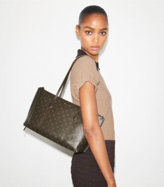 Kleine Perry-Tasche aus beschichtetem Canvas