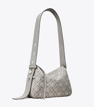Kleine Romy T Monogram-Umhängetasche