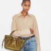 Kleine Romy-Tasche mit Krokodilprägung Kleine Romy-Tasche mit Krokodilprägung