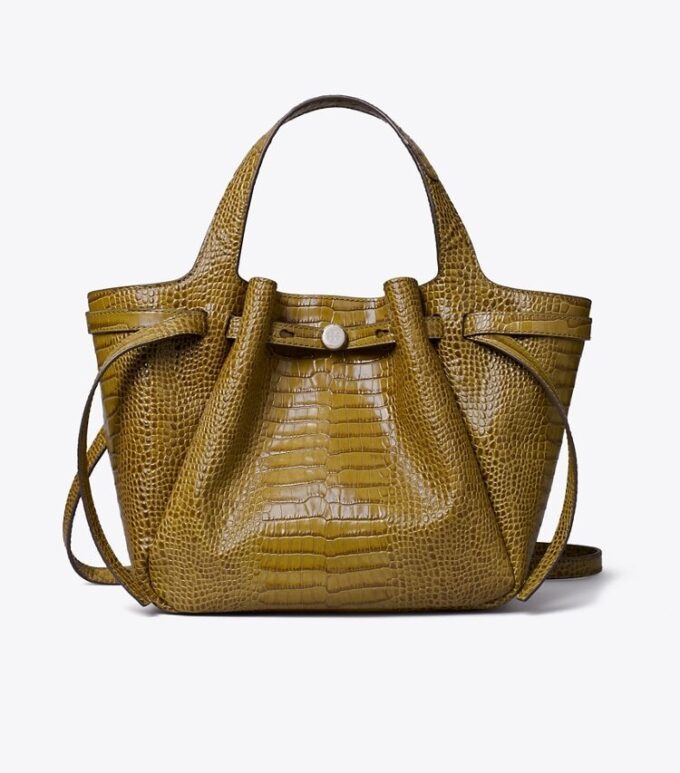 Kleine Romy-Tasche mit Krokodilprägung Kleine Romy-Tasche mit Krokodilprägung