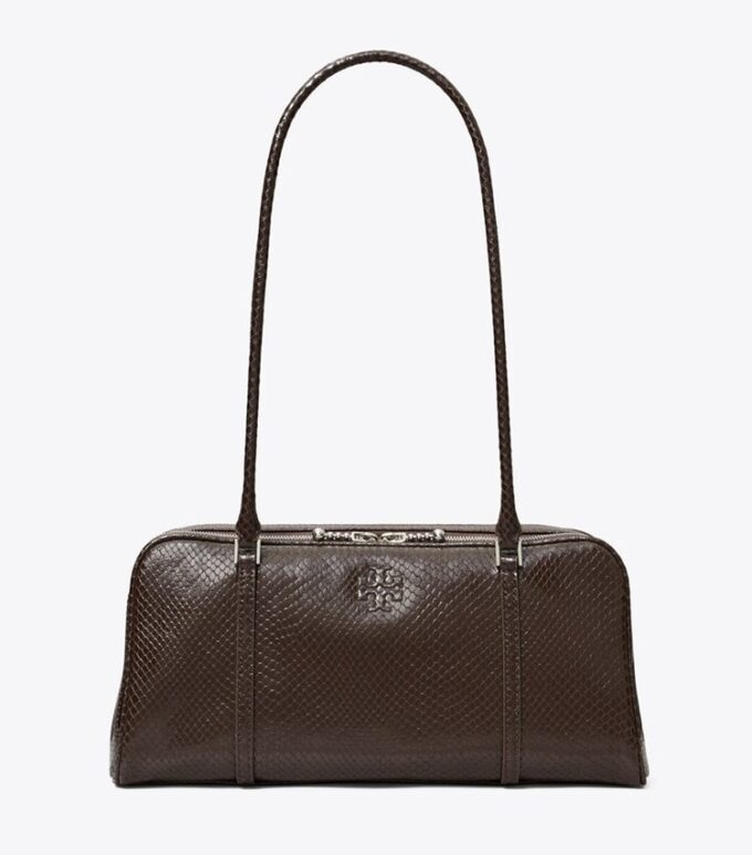 Kleine Satchel mit Marshmallow-Prägung