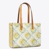 Kleine T Monogram Contrast Embossed Tote Kleine T Monogram Contrast Embossed Tote