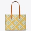 Kleine T Monogram Contrast Embossed Tote Kleine T Monogram Contrast Embossed Tote