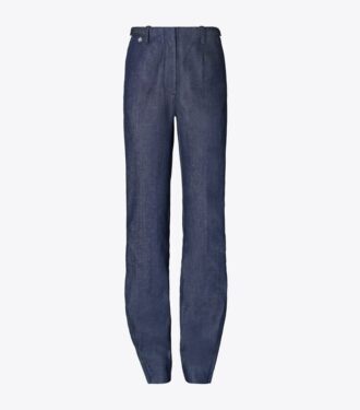 Knöchellange Jeans mit Reißverschluss