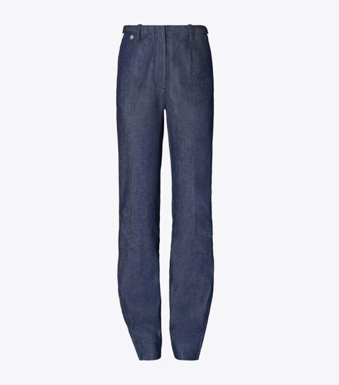 Knöchellange Jeans mit Reißverschluss Knöchellange Jeans mit Reißverschluss