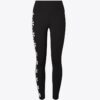 Kompressions-Leggings mit reflektierendem Logo, 7/8-Länge Kompressions-Leggings mit reflektierendem Logo, 7/8-Länge