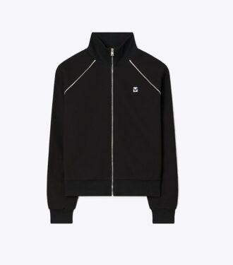 Krepp-Trainingsjacke