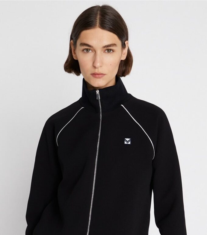 Krepp-Trainingsjacke Krepp-Trainingsjacke
