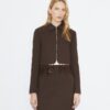 Kurze Crêpe-Jacke Kurze Crêpe-Jacke