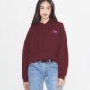 Kurzer Hoodie aus Wolle Kurzer Hoodie aus Wolle
